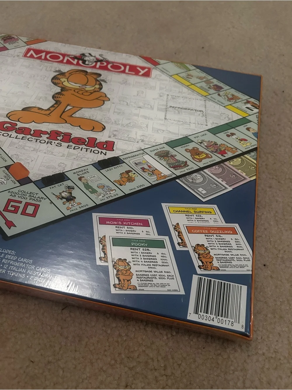Garfield Collector's Edition Monopoly